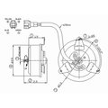 Tyc 631210 Engine Cooling Fan Motor 631210